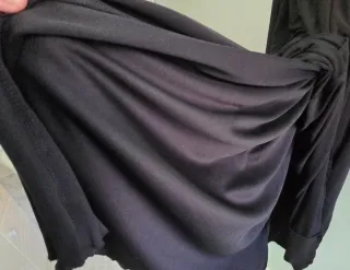 Vestido largo fiesta negro T40 El Corte Inglés