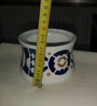 Azucarero Sargadelos Porcelana Azul/Blanco