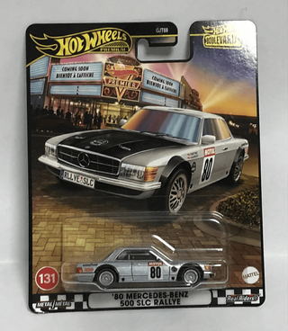 Hot Wheels Premium 80 Mercedes-Benz 500 SLC Rallye