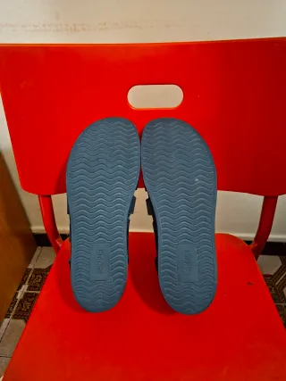 Sandalias Camper Negras y Amarillas