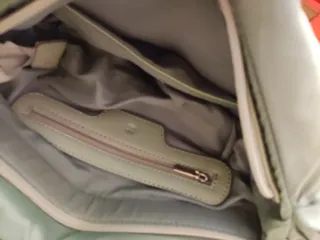 Bolso acolchado verde