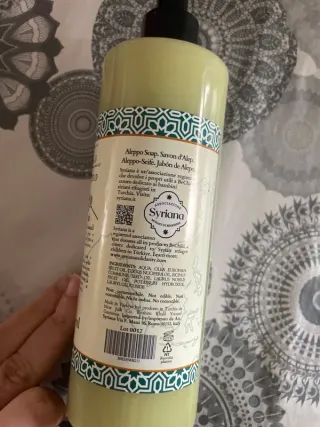 Jabón Líquido Aleppo 400ml