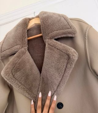 Abrigo reversible Zara Talla M