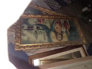 Cuadros decorativos dorados