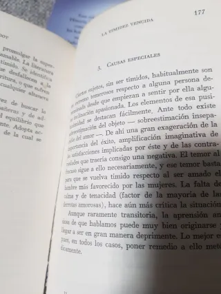 Antiguo " la timidez vencida"