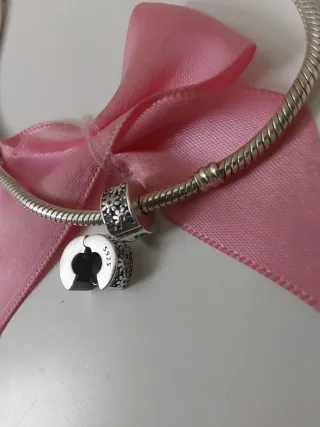 Charms clips plata S 925.