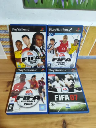 Lote 4 Juegos FIFA PS2