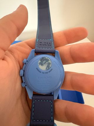 Omega Swatch Moonphase Superblue