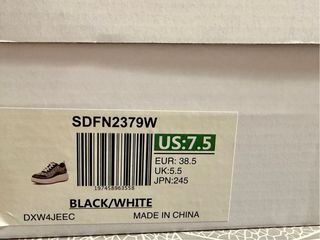 Sneakers Donna Dream Pairs Nero/Bianco EUR 38,5