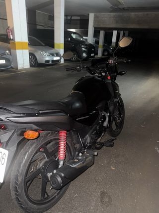 Honda CB125F Negra Manual