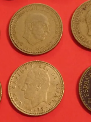 Lote monedas variado de pesetas