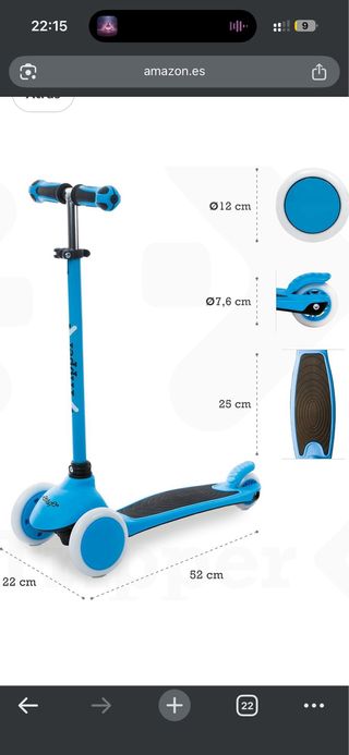 Patinete Tripper 3 Ruedas Nuevo