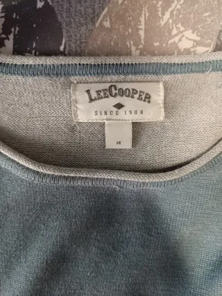 Jersey Lee Cooper Azul Turquesa - Talla M