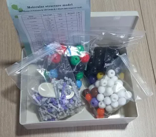 Kit Estructura Molecular 267 Piezas
