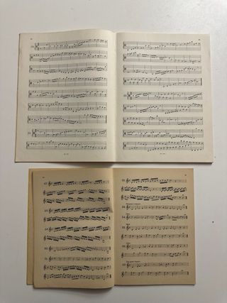 Set manuali musica Pozzoli e Bona