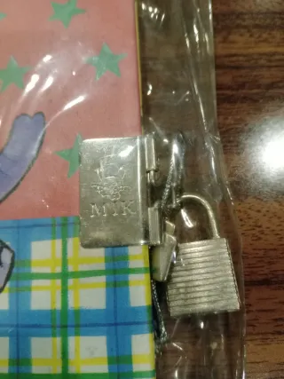 Diário infantil com cadeado