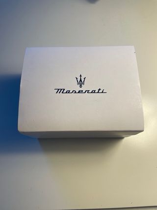 Reloj Maserati Epoca Malla Acero Azul