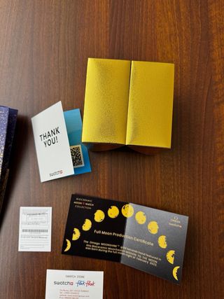 Swatch Mission to the Moon Full Moon