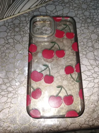 Fundas iPhone Diseños Navideño y Cerezas