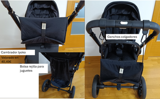 Cochecito Cybex Balios S Lux Negro con Accesorios