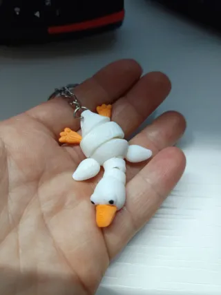 Porta Chaves Patinho Amarelo Articulado