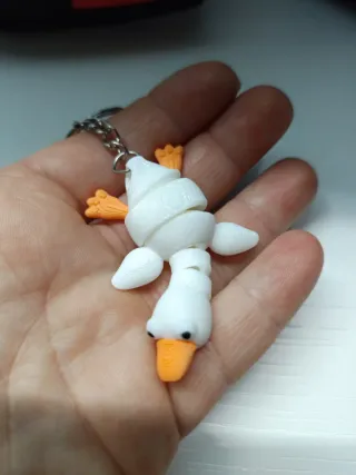 Porta Chaves Patinho Amarelo Articulado