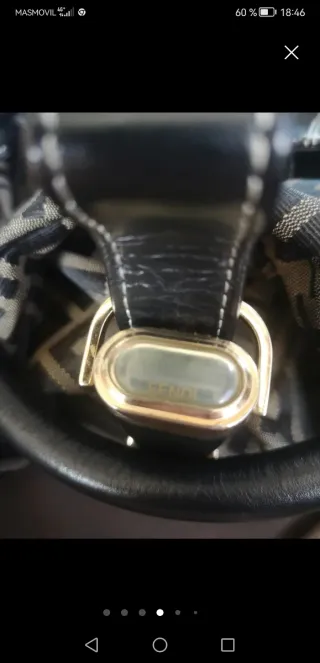 Borsa Fendi Originale Nero e Marrone