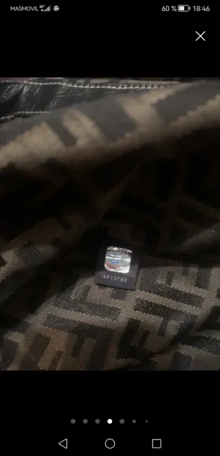 Borsa Fendi Originale Nero e Marrone