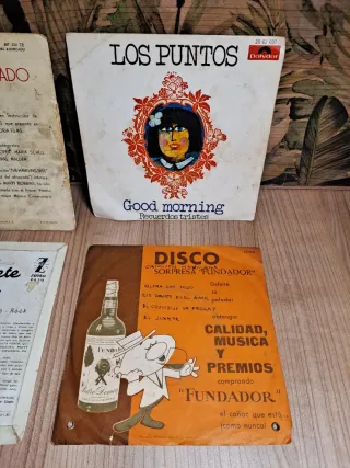 Discos de vinilo antiguos