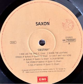 Saxon - Destiny (LP)