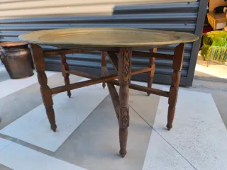 Mesa Marroquí grande antigua últimos días