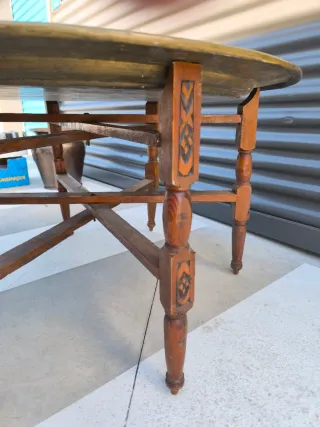 Mesa Marroquí grande antigua últimos días