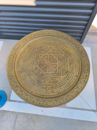 Mesa Marroquí grande antigua últimos días