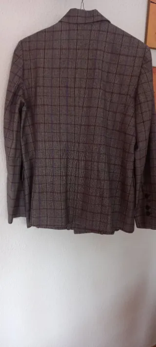 Traje de chaqueta  cuadros y blusa Mirto