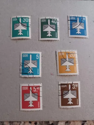 Francobolli DDR aerei