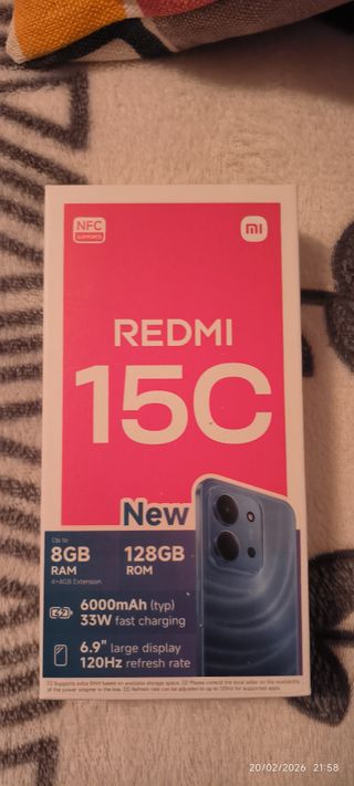 Xiaomi Redmi 15C 128GB Nuevo