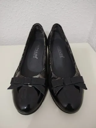 Bailarinas mujer estampadas negros Pitillos T36