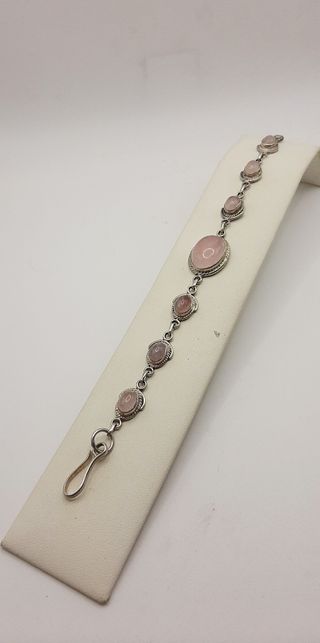 Bracciale con quarzo Rosa