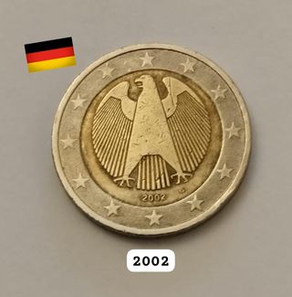 Lote 6 Monedas 2 Euros (FR, DE, BE, IE)