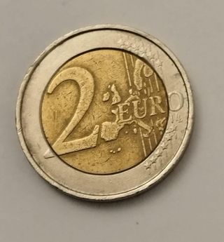 Lote 6 Monedas 2 Euros (FR, DE, BE, IE)
