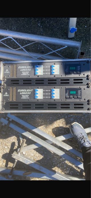 2 Eurolight LD6230 Pack Dimmer cableado y regletas