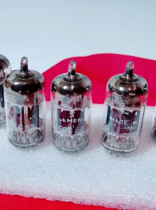 Válvulas de vacío Siemens ECC83 (6 unidades)