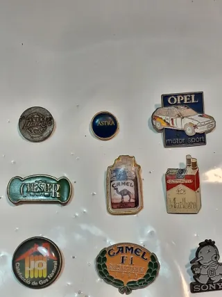 Pins marcas de productos