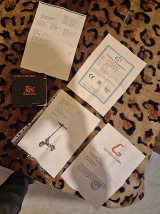 Kukirin G2 Max Patinete Eléctrico  CON LLAVE.