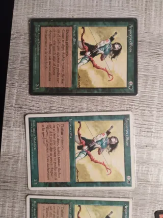 Cartas Magic Arqueros élficos (4 unidades)