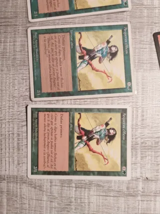 Cartas Magic Arqueros élficos (4 unidades)