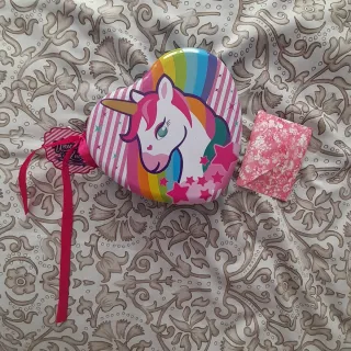 Lote caja bisutería infantil