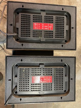 Coppia Casse Acustiche Nere / marrone