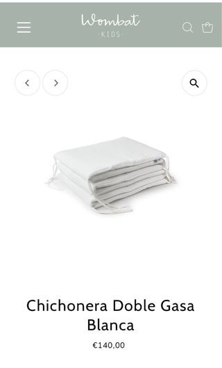 Cuna ratán con chichoneras y rulo antivuelco