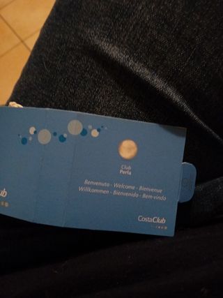 Ciondolo argento costa crociera